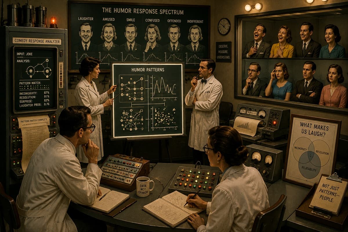 Researchers compare machine pattern diagrams with varied human audience reactions